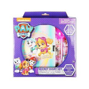 Paw Patrol Nickelodeon Girl Secret Purple Diary Set for Girls